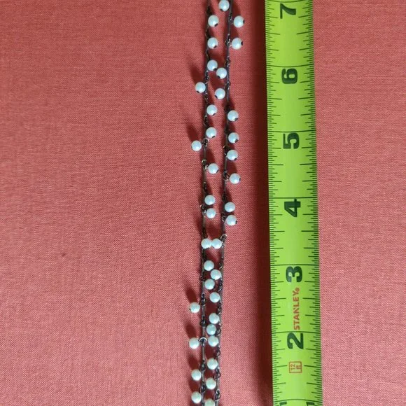 Kerri Linden faux pearl necklace - Picture 6 of 7